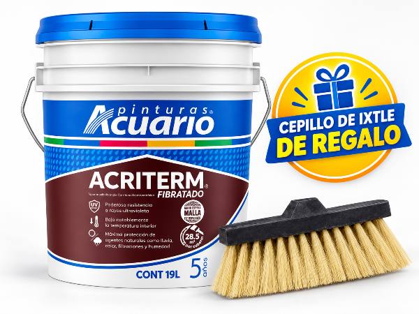 Acriterm Fibratado 5 Años 19 Lts.